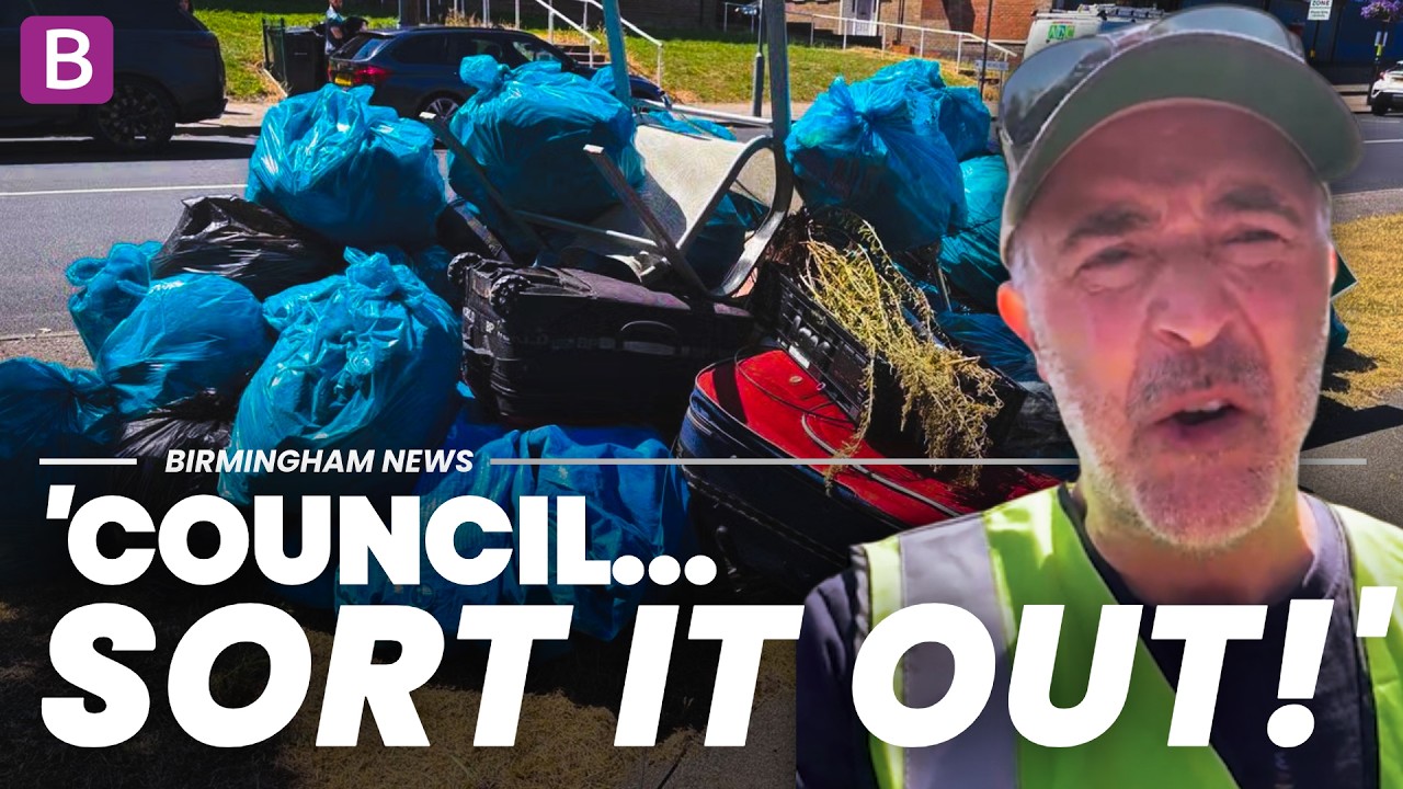 'I'M LIVID!' | Councillor launches SCATHING ATTACK on Birmingham City Council as bins pile up!