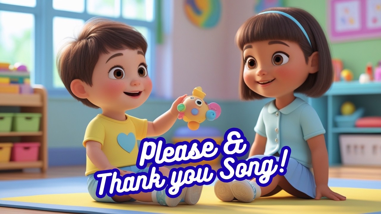 Please & Thank You Every Day | Good Manners Song for Kids | MiniGroovers
