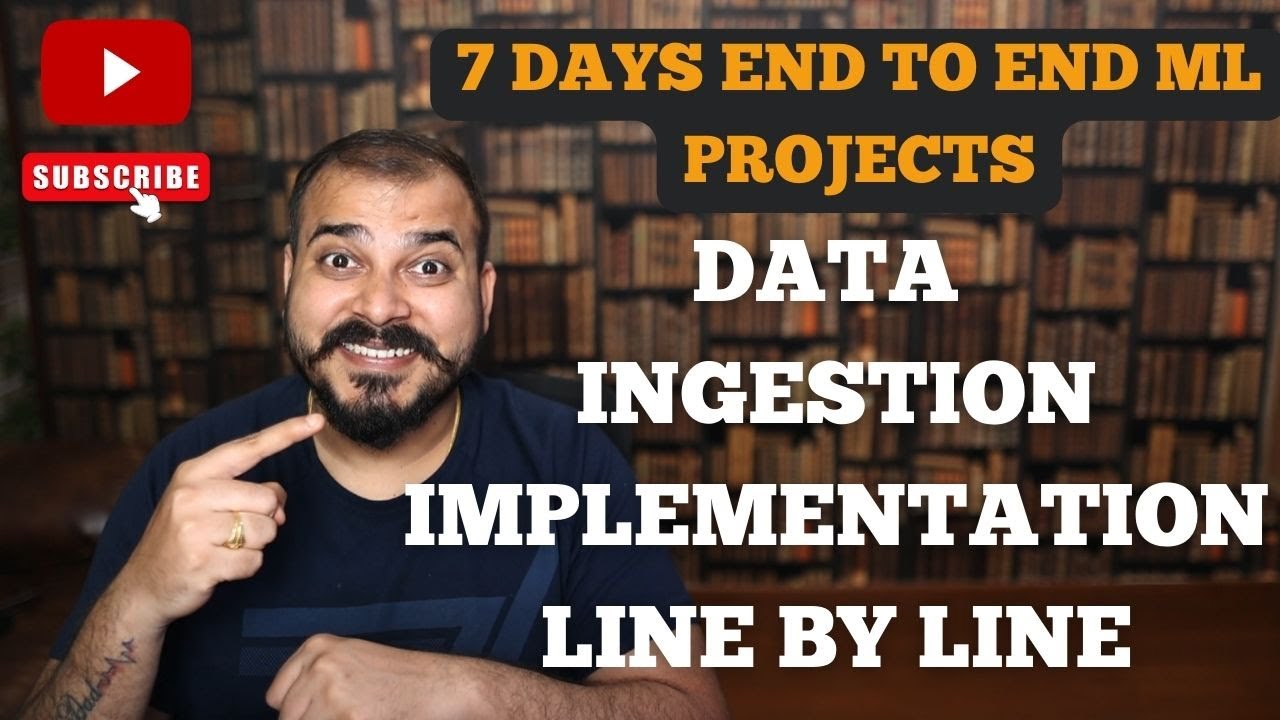 Tutorial 4-End To End ML Project With Deployment- Data Ingestion Implementation Line By Line