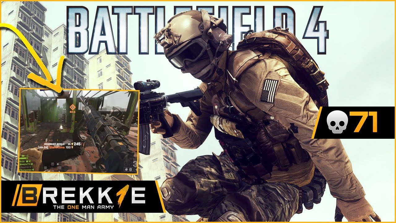 The AN-94 on Flood Zone is quality time | Battlefield 4 Medic Gameplay