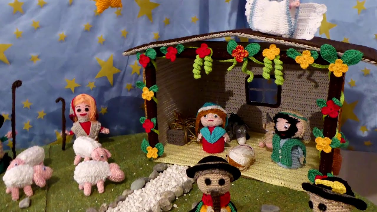Presepio ad Uncinetto