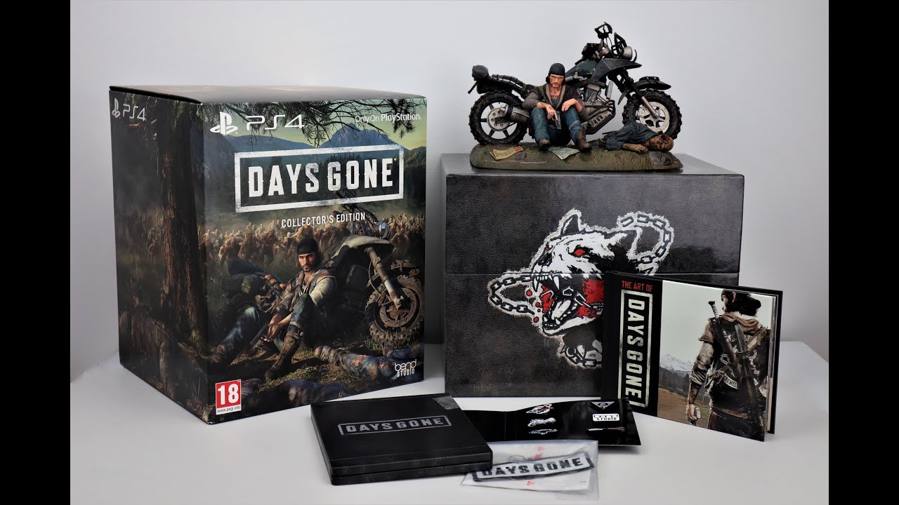 Days Gone Collector's Edition PS4 Обзор Жизнь после Распаковка / Unboxing