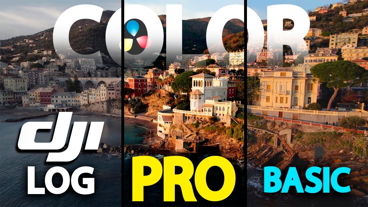 DJI - il SEGRETO per una COLOR CORRECTION PRO! Davinci Resolve 19