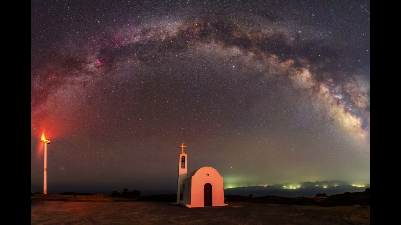 Greek Night Ambience | Peaceful Sleep Music Under Mediterranean Stars [30 Min]