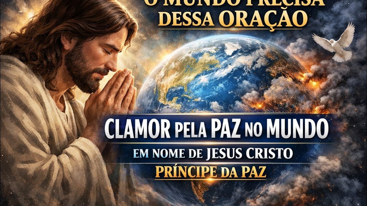 ORAÇÃO A JESUS CRISTO PELA PAZ MUNDIAL🙏