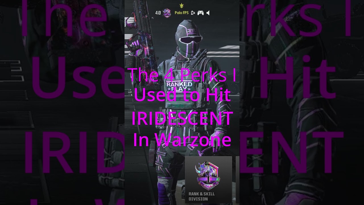 The BEST Perks to Use in Warzone!