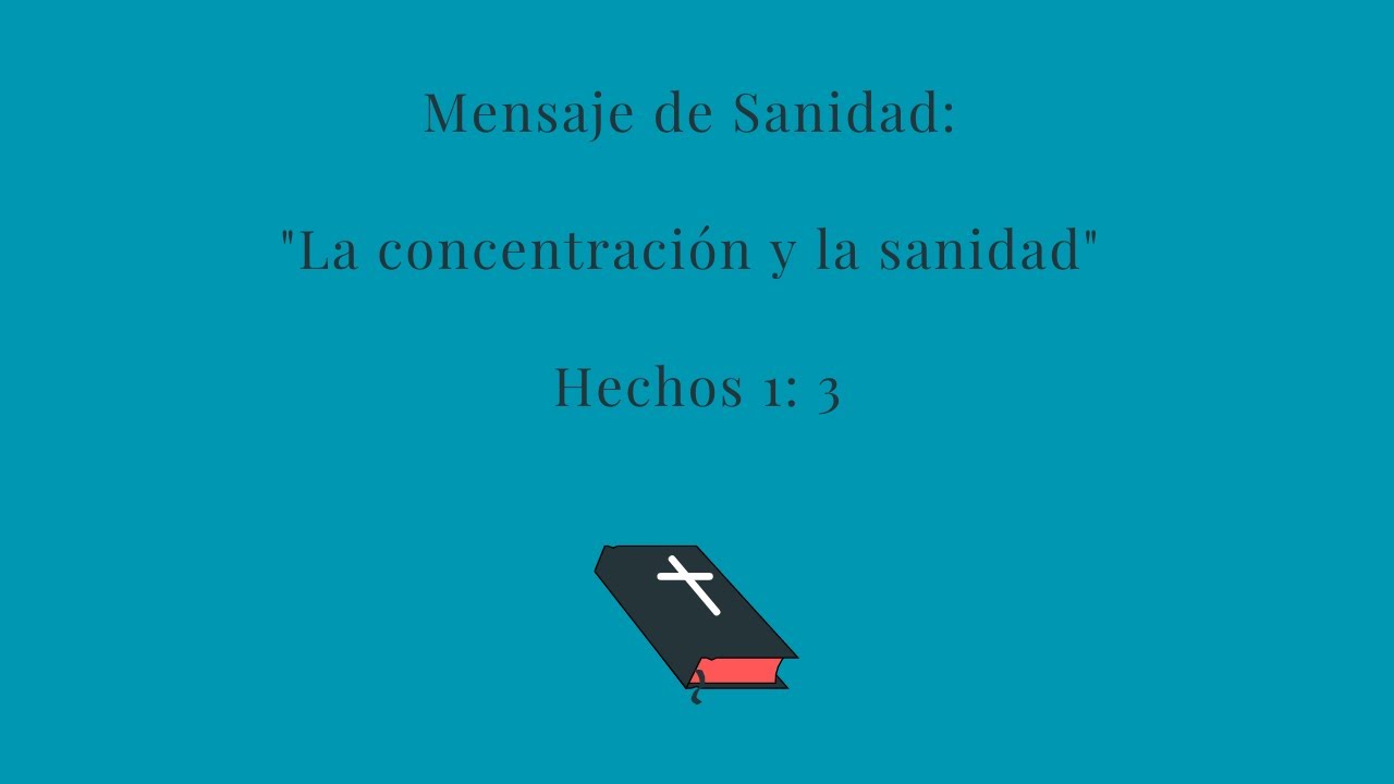 Mensaje de Sanidad: 