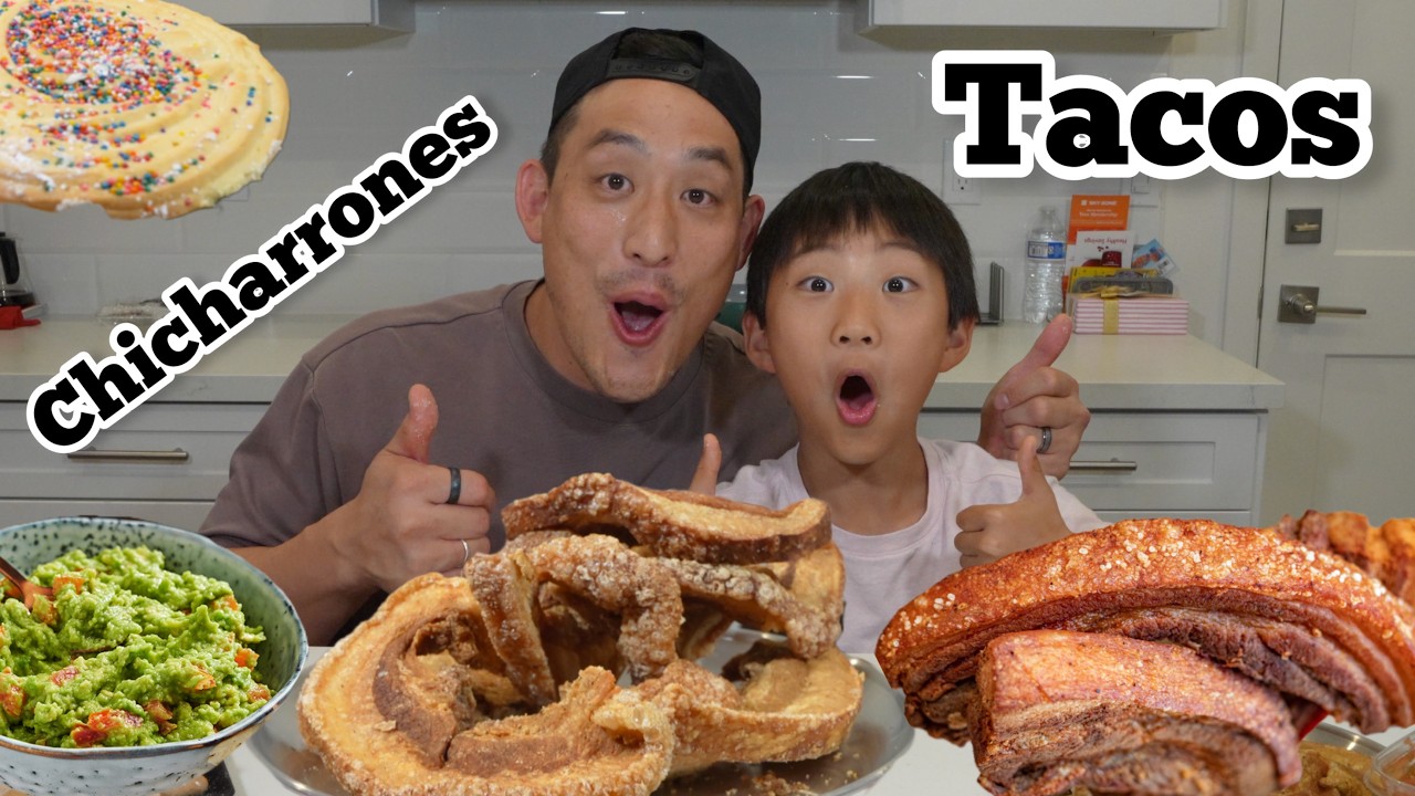 Crunchy Chicharrones Tacos and Pastries!