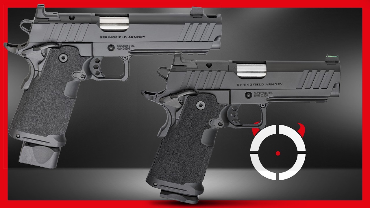UN VRAI COMPENSATEUR ? SPRINGFIELD 1911 DS PRODIGY AVEC ET SANS COMP ?
