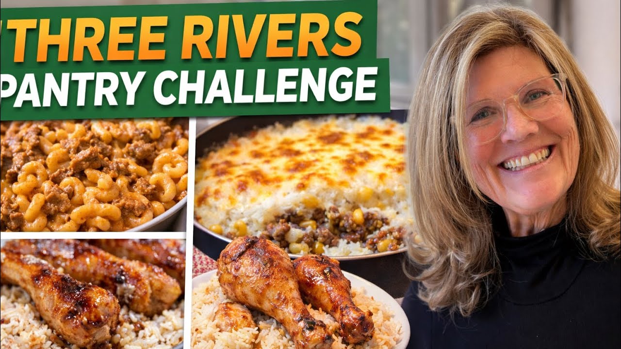 FROM DIY MIXES TO DINNER: 3 EASY MEALS | THREE RIVERS PANTRY CHALLENGE
