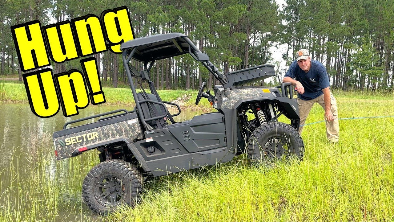 How to Use a UTV Winch to get UNSTUCK!  | HISUN/Axis Sector 750