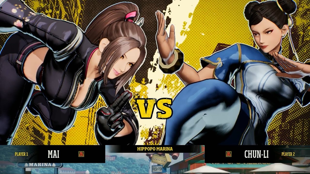 FATAL FURY City of the Wolves - Mai VS Chun Li