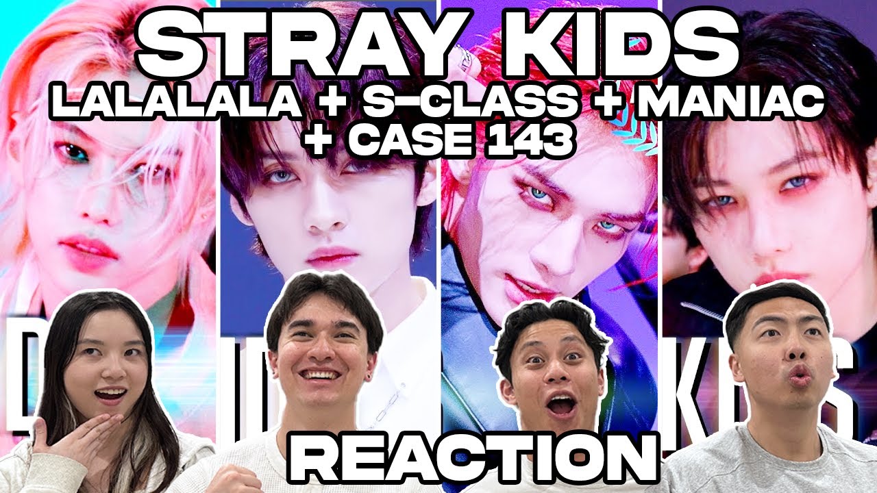 WE WATCH 4 STRAY KIDS STUDIO CHOOM PERFORMANCES!