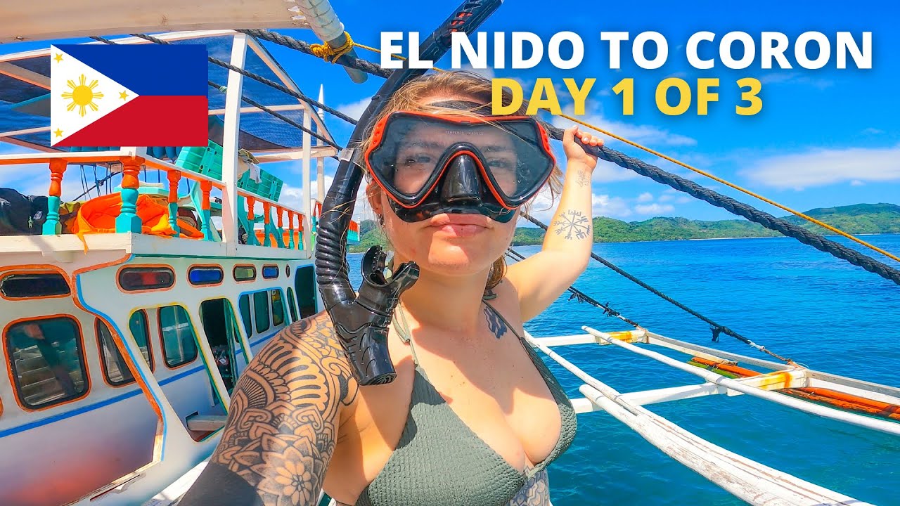 3-дневная экспедиция на остров Линапакана — ближайший пункт назначения — Корон, Филиппины! 🇵🇭 (Де...