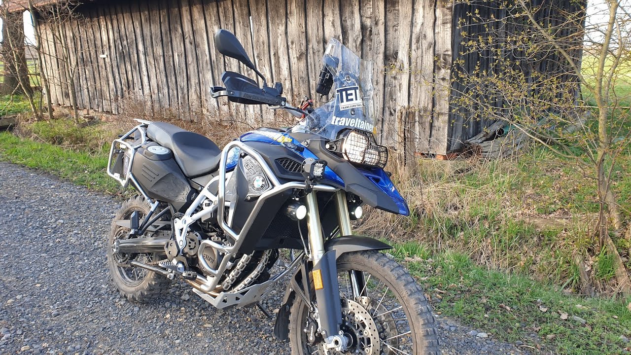 Blau auf dem RTCA unterwegs mit der F800GS ADV