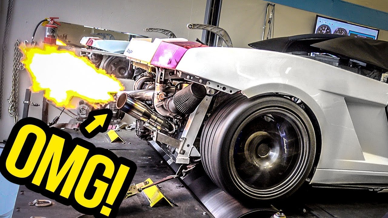 My Cheap Lamborghini Chases BIG POWER On The Dyno (And It Sounds INSANE!)