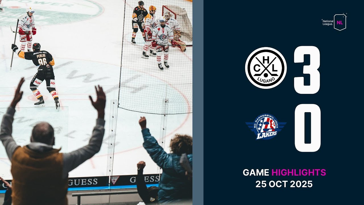 HC Lugano vs. SCRJ Lakers - Game Highlights