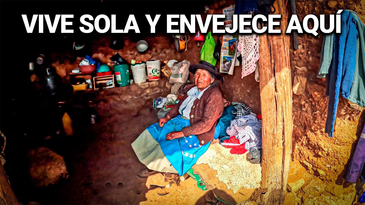 VIVEN SOLOS y envejecen en los ANDES: la vida dura de 4 ADULTOS MAYORES