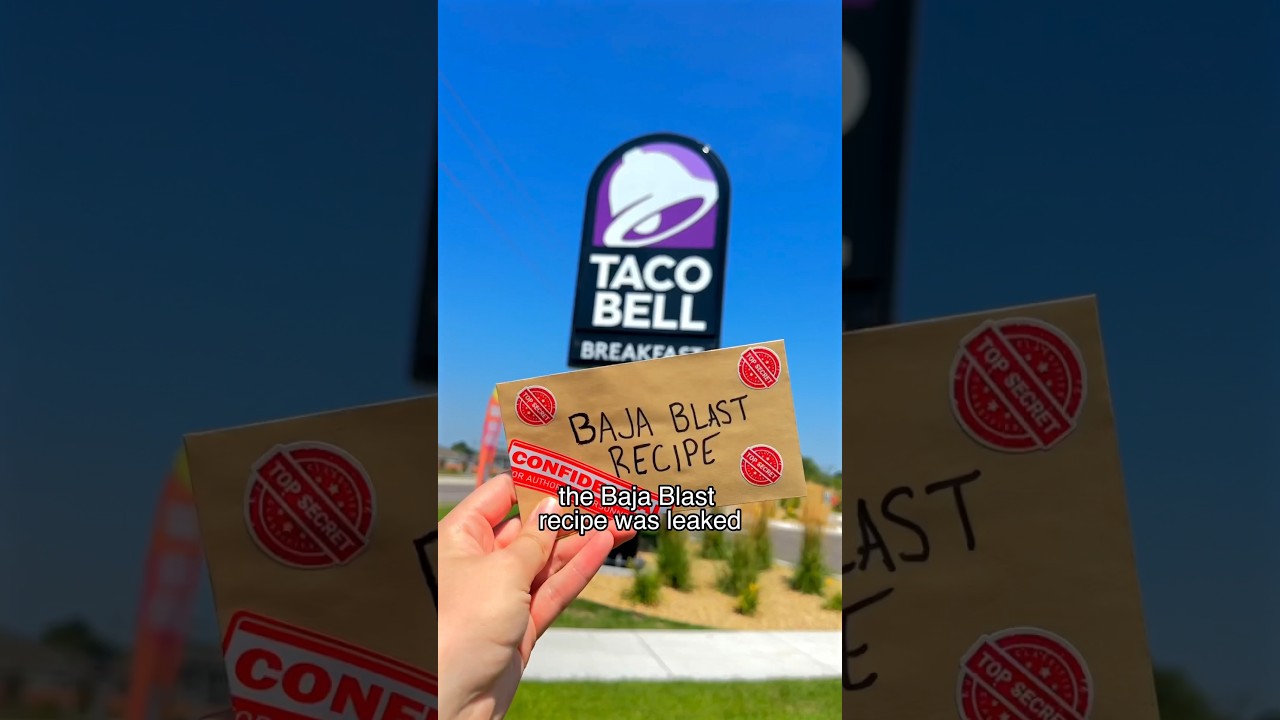 УТЕЧЕННЫЙ рецепт Baja Blast!