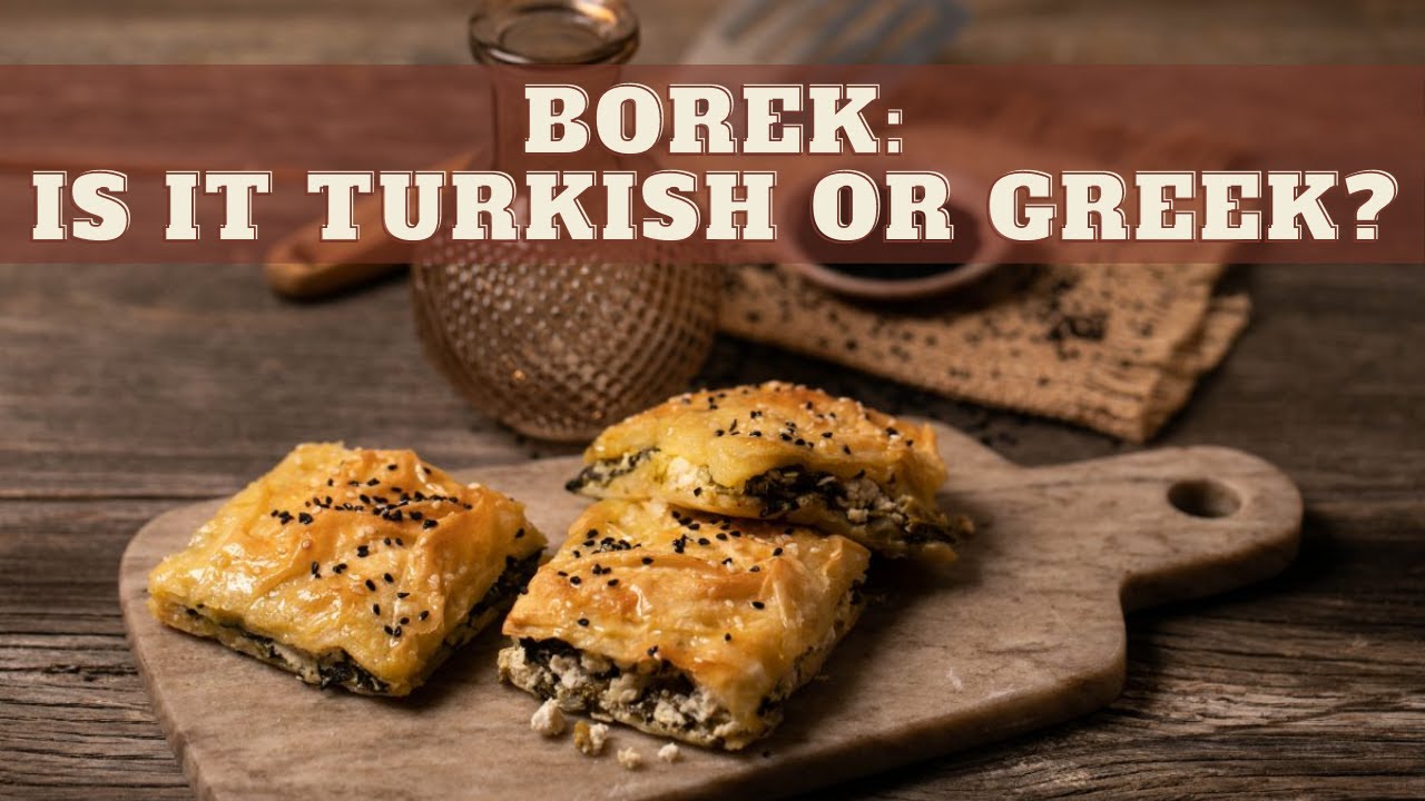 Borek - savory goodness in thin layers of dough, a recipe and a question : Is it Turkish or Greek?