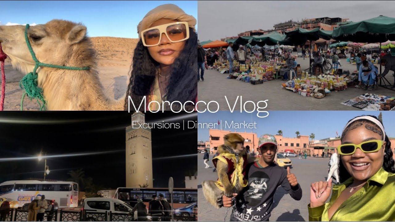 Birthday Vlog Part 2 | Morocco, Excursions, Dinner, The Market and MORE
