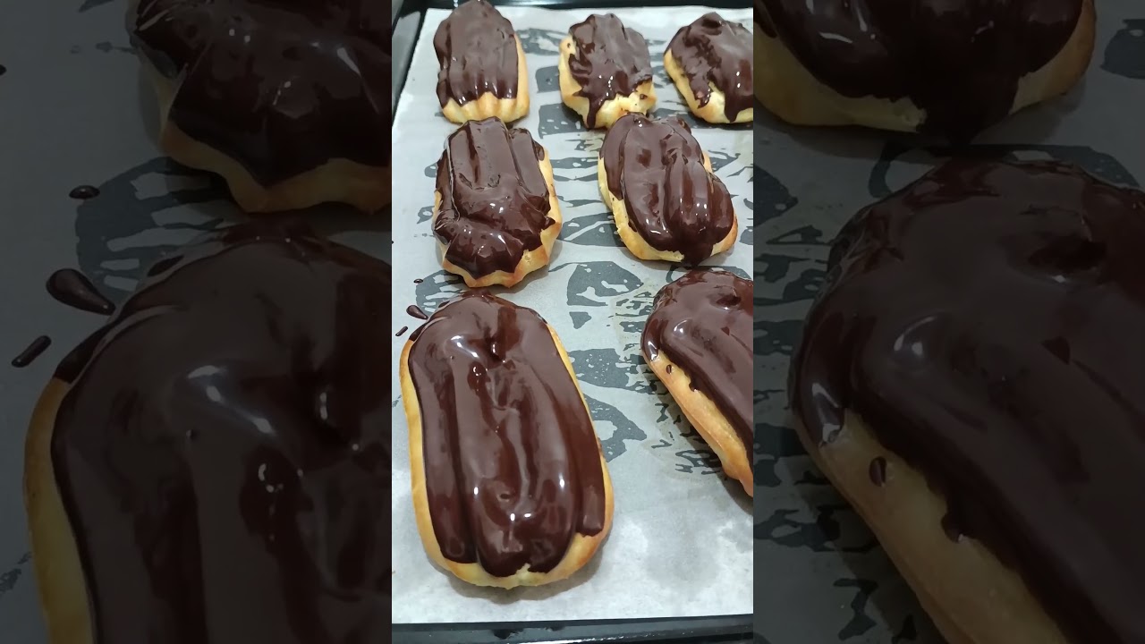 Eclair #eclair #pastry #baking #dessert #today #dayinthelife  #shorts
