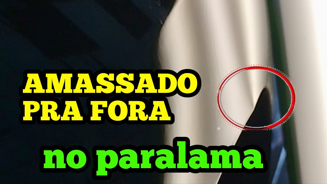 Desamassando sem danificar pintura, usado técnica de funilaria mais martelinho de ouro.