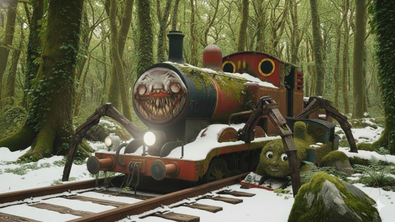 From Rusted Nightmare to Rolling Horror – Choo Choo Charles Full Restoration ASMR #05!
