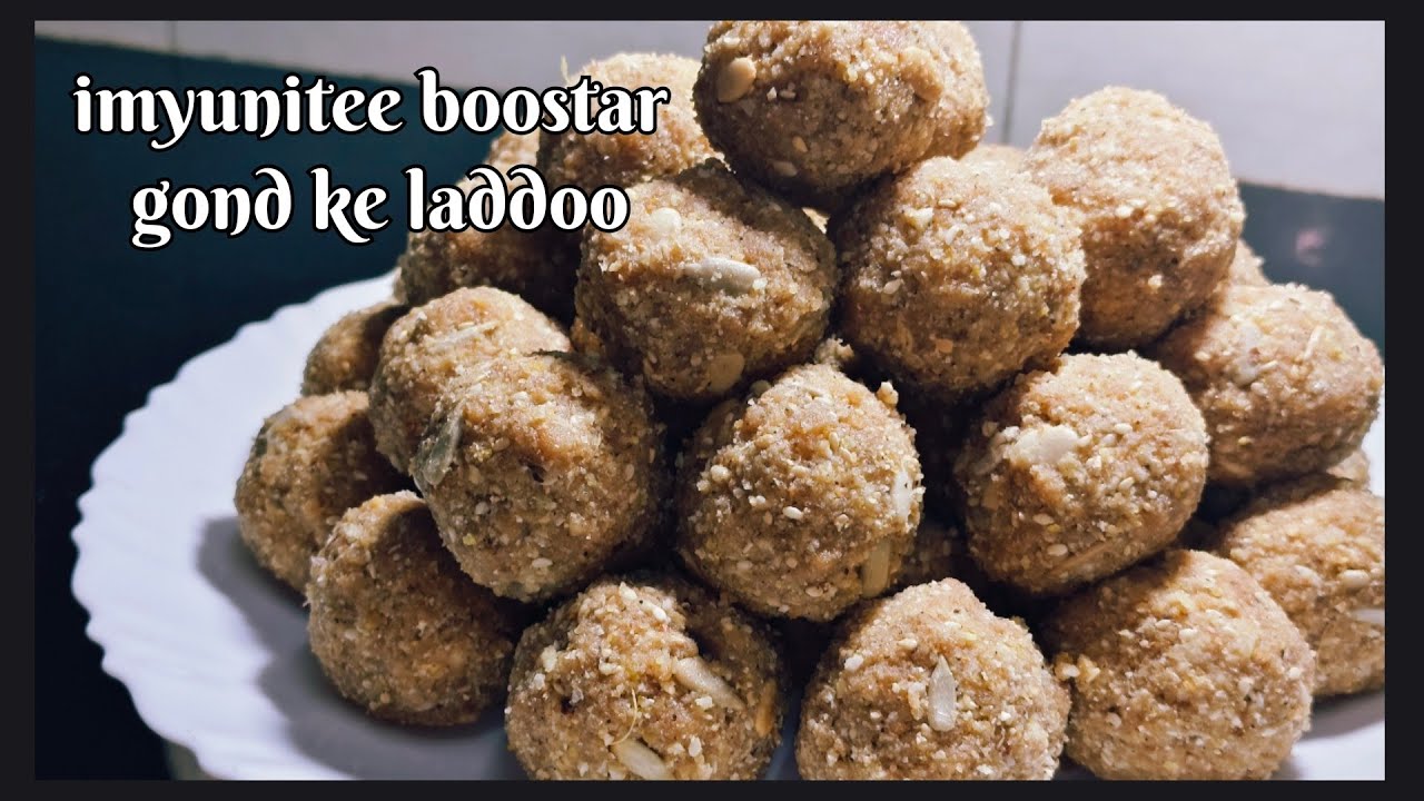Winter Special gond laddu |Healthy & Delicious| Nani-Dadi ke Nuskhe | ImmunityBooster Gond Ke Laddu 