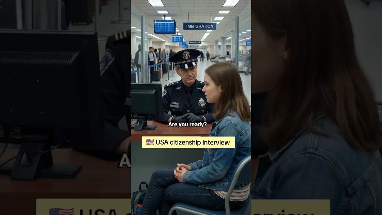 Real USCIS Interview Practice You should Learn it  At  USA immigration  Englishl Learning