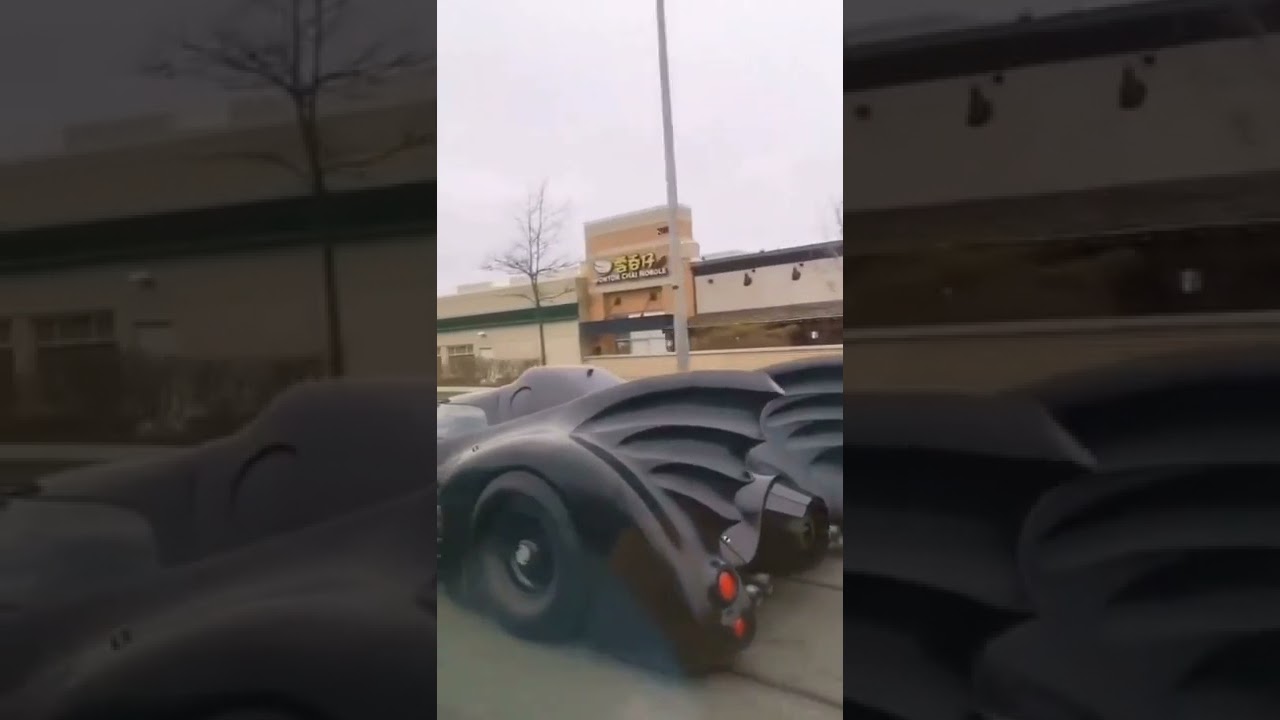 سيارة باتمان في الواقع #shorts