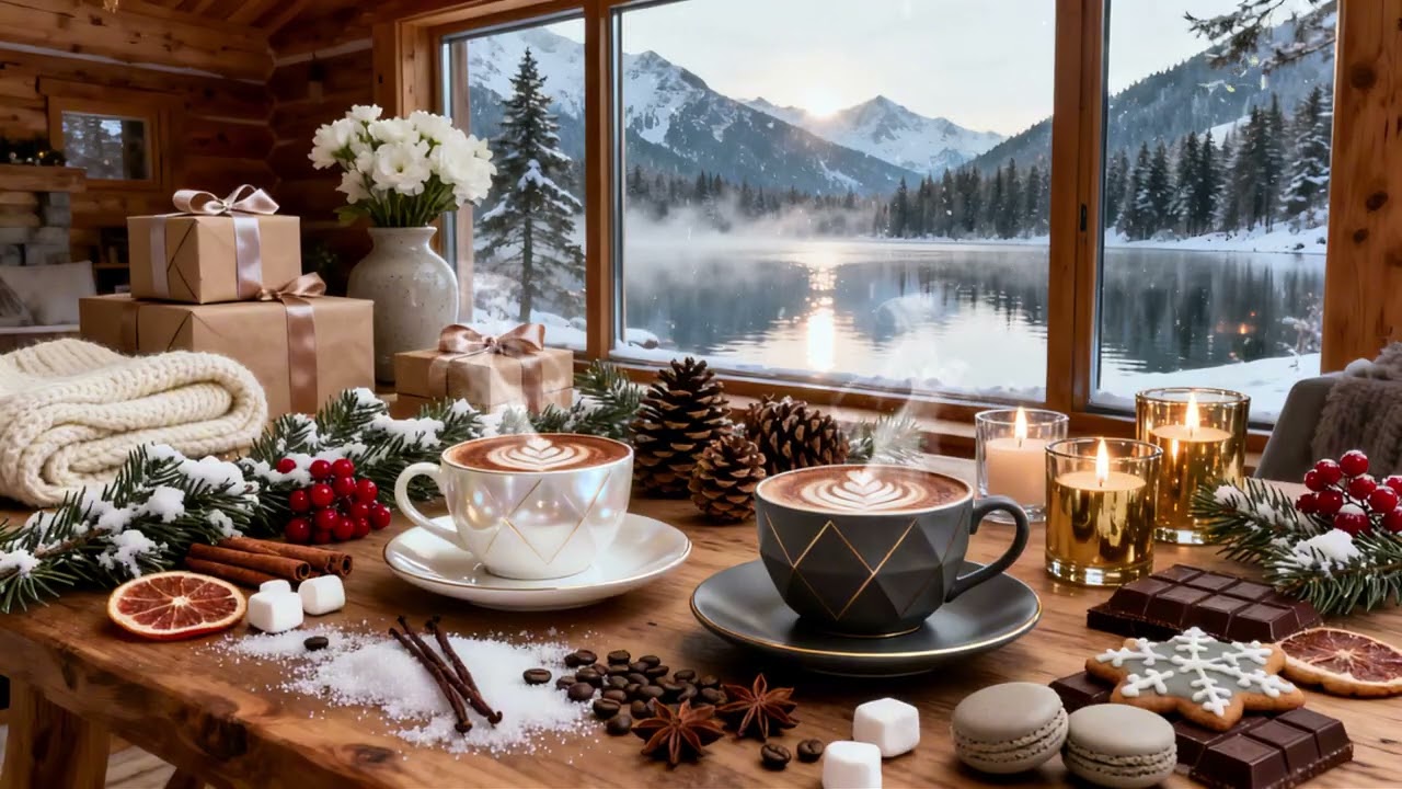 Christmas Jazz 2026 🎄 Relaxing Coffee Jazz Music & Smooth Bossa Nova Piano for Holiday Vibes