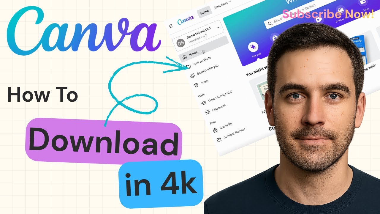 How To Download Video in 4K in Canva | Canva Video Export Tutorial 2025