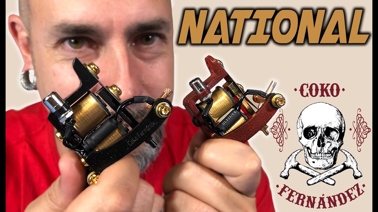 Maquina de Bobinas Tattoo NATIONAL | COKO FERNANDEZ | Akira Body Art