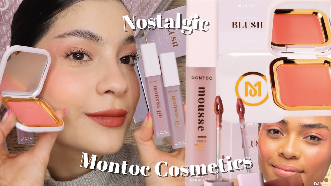 #LONUEVO Rubor en crema ultra pigmentado + labiales cremosos de Montoc Cosmetics | @camilaaldanar