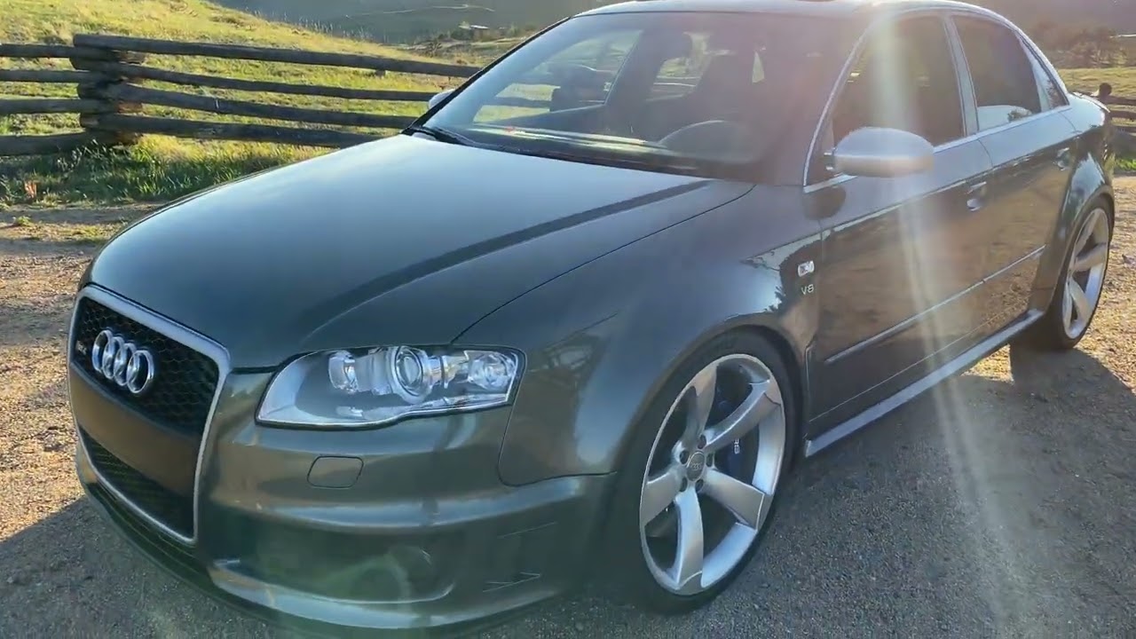 Taking my Supercharged RS4 for a drive