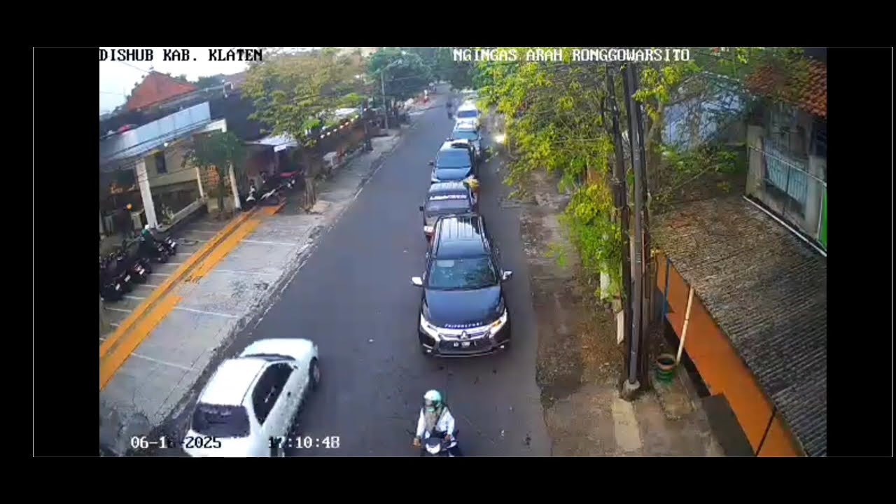 CCTV DISHUB KLATEN NGINGAS ARAH RONGGOWARSITO 16 JUNI 2025