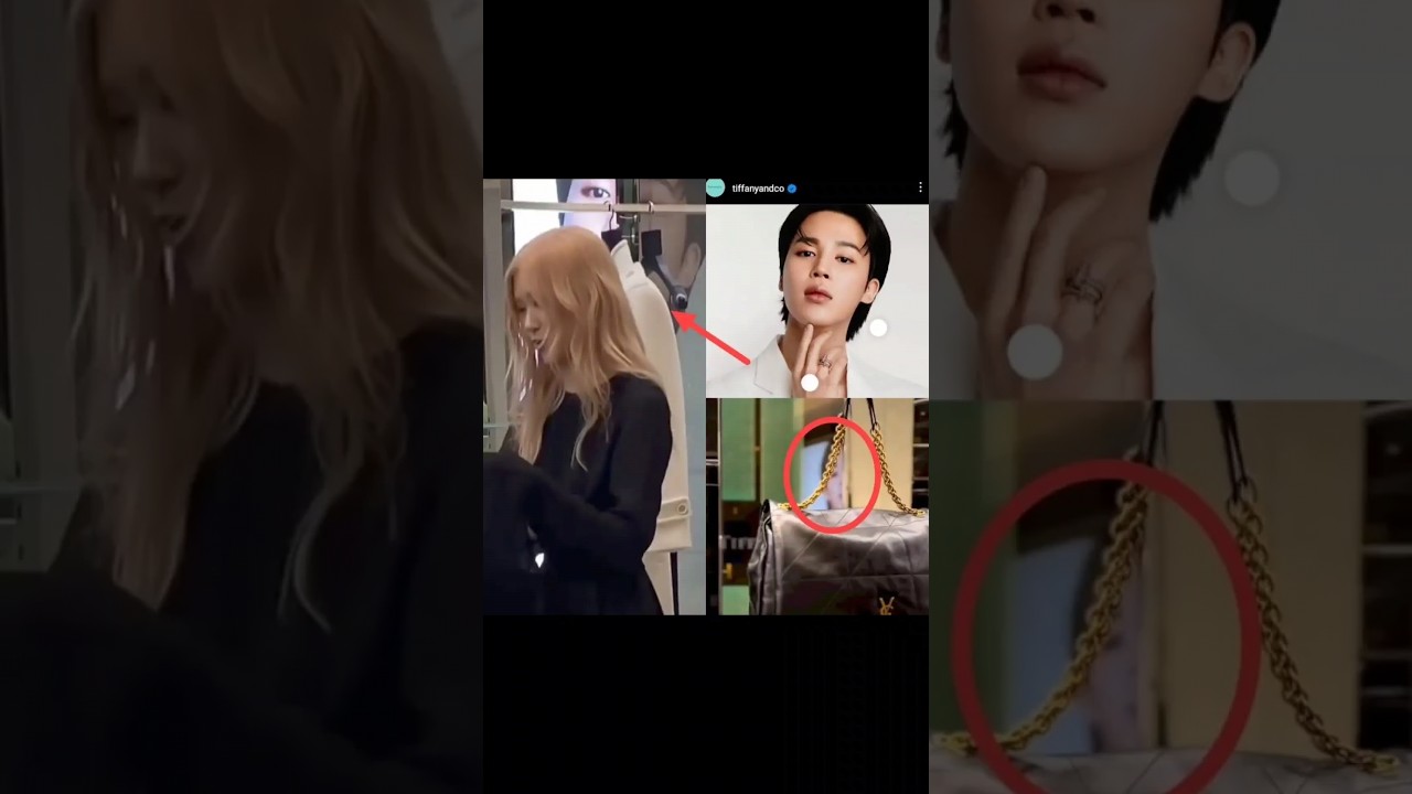 Did you notice it👀🫶 #jimin #rose #jirose #bts #blackpink #shorts