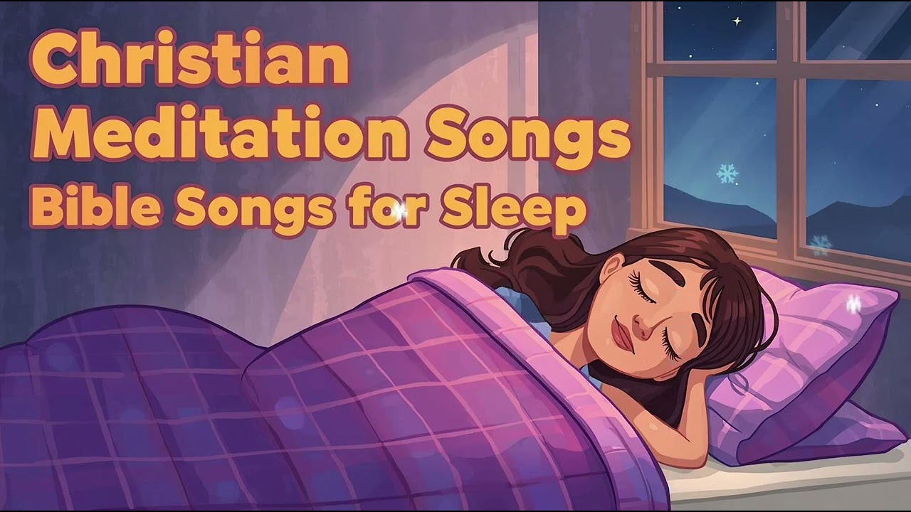 Deep Sleep with Bible Verses | 1 Hour Christian Sleep Music for Anxiety & Stress Relief