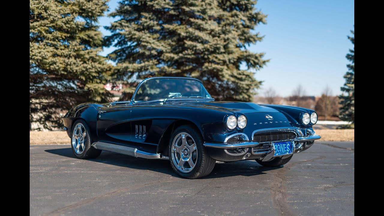 1962 Corvette Restomod driving video.