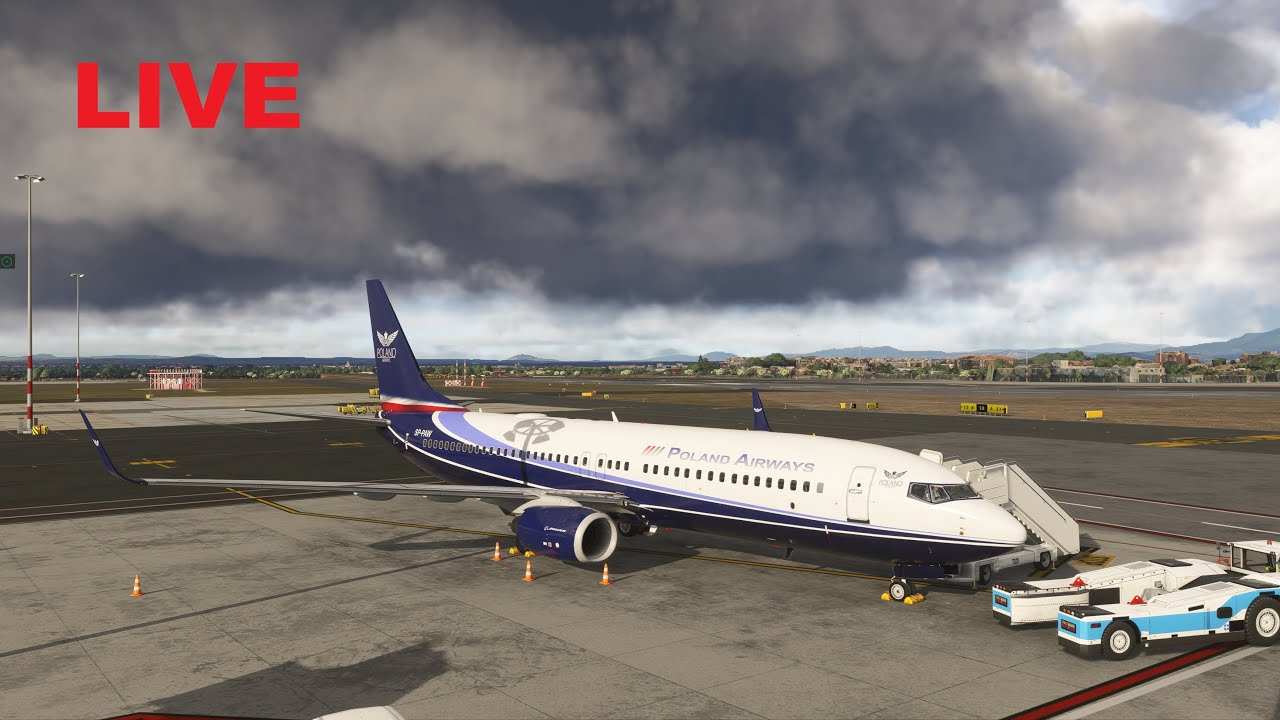 DLSS 4.5  BOEING 737 LIVE (4K) | EGGW Luton - EPGD Gdańsk