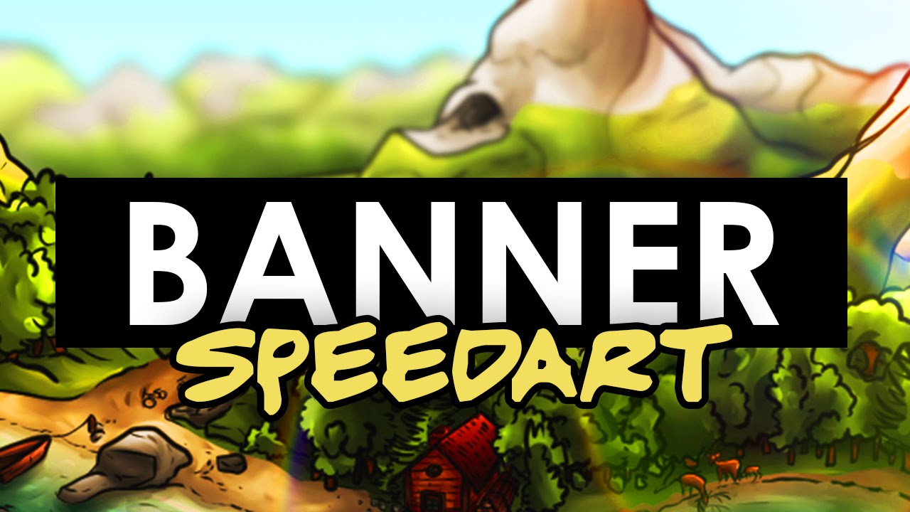 Drawn YouTube Banner Timelapse/Speedart - for Kontrastwelt [BEST DRAWN BANNER YET?] #tomislavartz