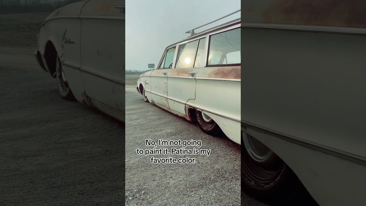 Bagged 1961 Ford Falcon Wagon 