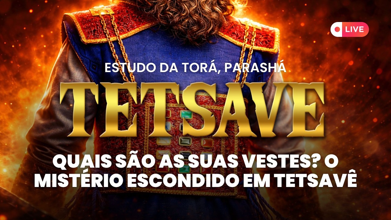 Estuda da Torá Parashá Tetsavê - O ABC do Judaísmo.