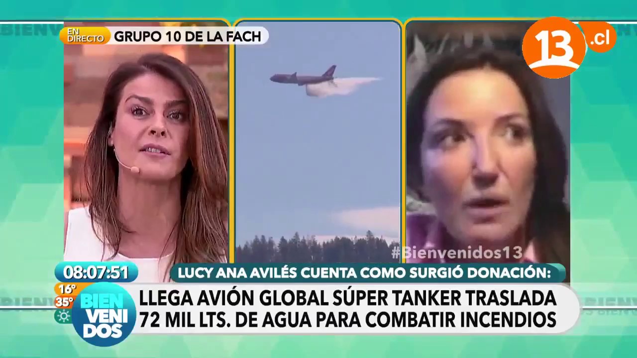 Llega el avión cisterna SuperTanker | Bienvenidos