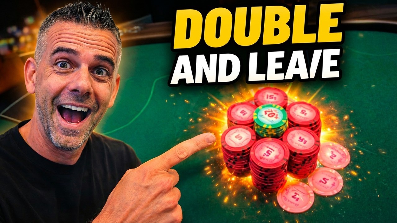 The Ultimate Beginner's Luck Session - PRESS For SUCCESS! Heads Up Hold'em Poker