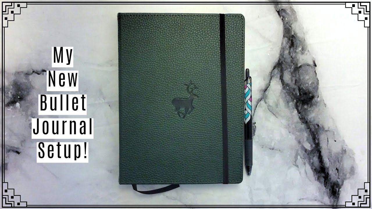 My New Bullet Journal Setup! // Dingbats* Notebook A5 (Deer)