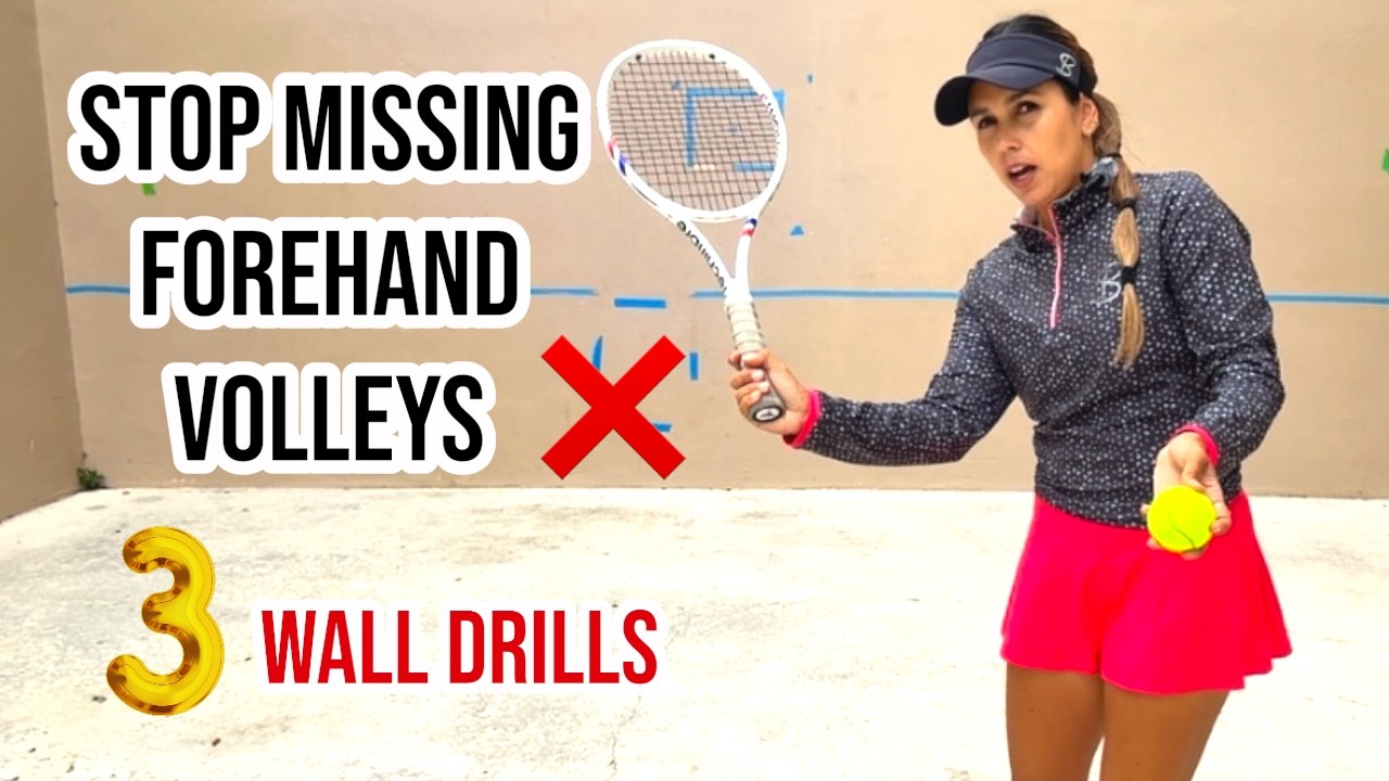 Master the Art of Volleying with 3 wall drills