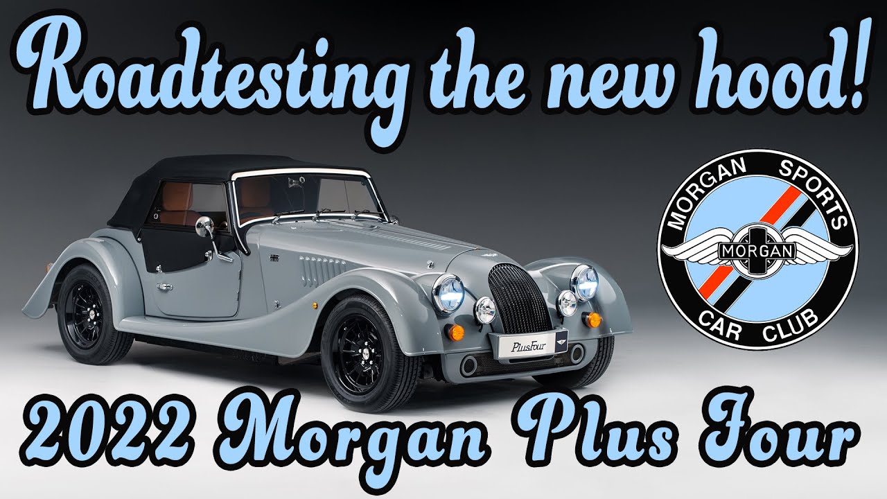 Driving the 2022 Morgan Plus Four on a wet day