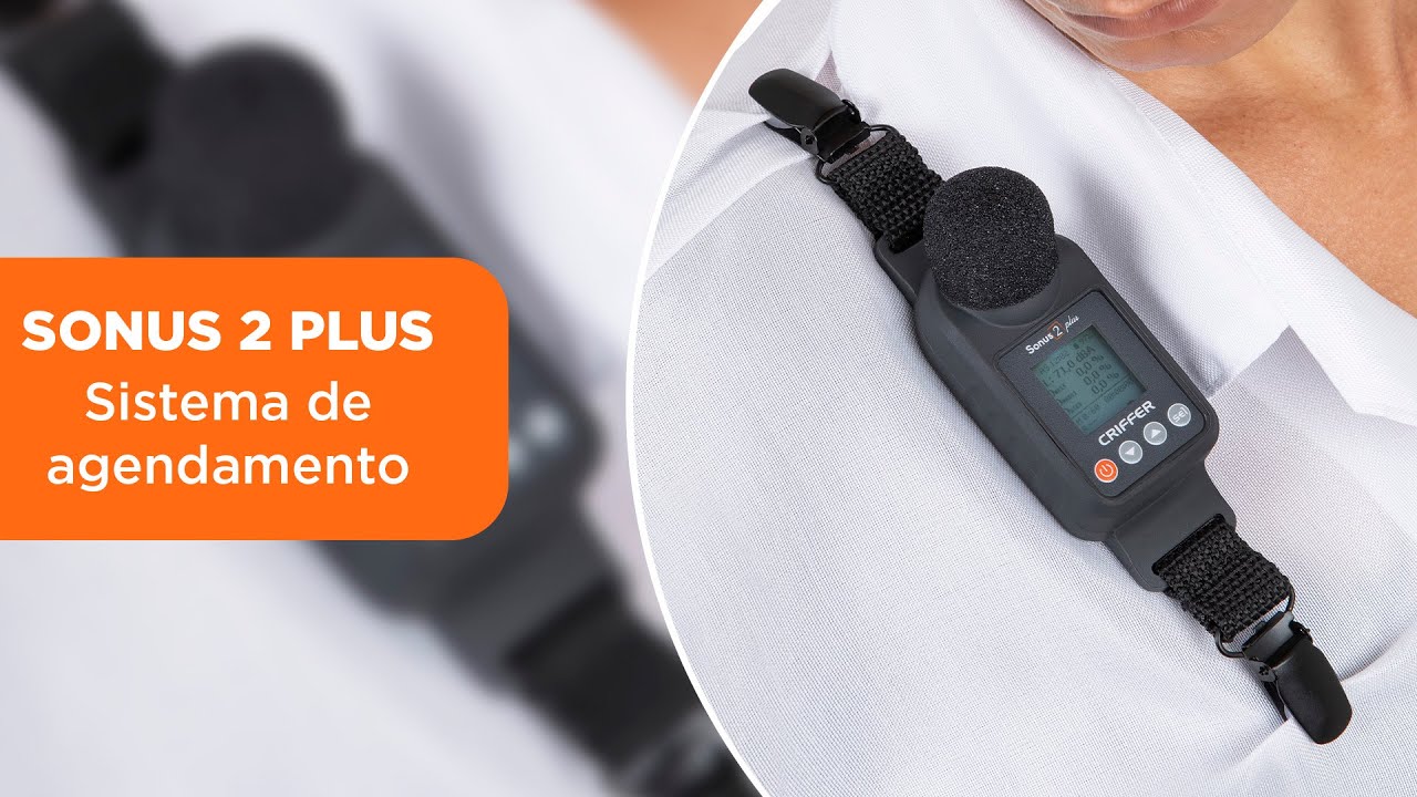AGENDAMENTOS NO DOSÍMETRO SONUS 2 PLUS